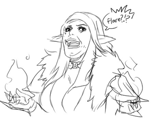 Illustration for article titled The Writer's TAYble - Screw the Rules, I Cast Flare!